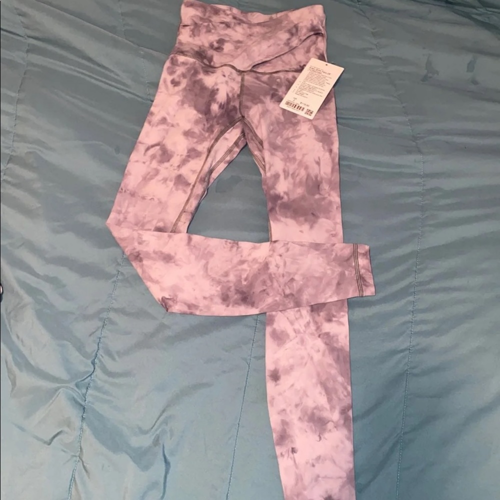Diamond dye lululemon leggings